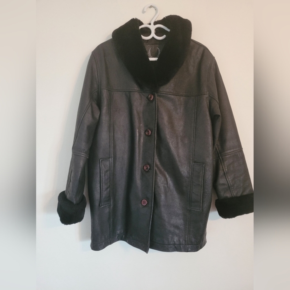 Jackets & Blazers - Original leather wear Jaket size 12